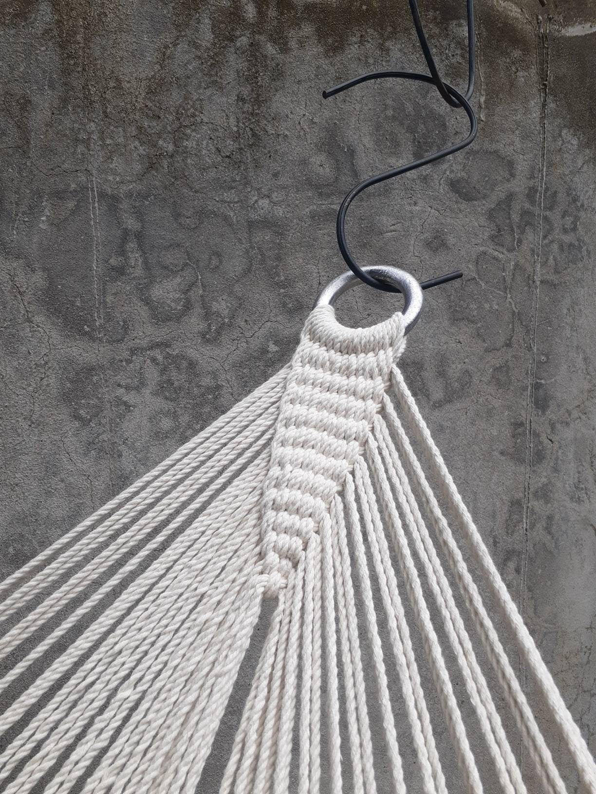 Beige Family Hammock - 100% Natural Cotton | Columpiame
