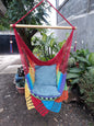 Rainbow Hanging Chair - Natural Cotton | Columpiame